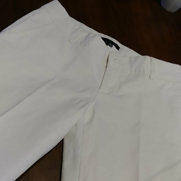 Cropped white pants - Picture 1 of 4